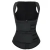 Vita Trainer Corsetto Addome Pancia Shapewear Chiusura con cerniera Design Tessuto in neoprene Fitness Sauna Fasce per il sudore Doppie cinghie trimmer Cincher DHL