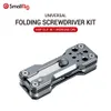 Freeshipping Folding Screwdriver Kit Wrench Set Portable Hand Tool Set 4 Allen Wrenches 2.5, 3, 4, 3/16, 1 flat screwdriver 2495