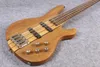 8 string Bass Neck Thru Body,rosewood Fingerboard 24 Frets,Active Pickups China Electric Guitar Bass