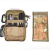 戦術ギアユーティリティマップ管理ポーチEDC Tool Molle Bag Arganizer for Molle System -TAN CX200822315J