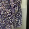 Платье с двумя частями Hoco 2020 Purple Sequins Homecoming Gowns оболочка спагетти шея короткое платье выпускного выпускного вечера.