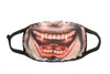 Anti dust Reusable New Products Non Mainstream Pure Cotton Dustproof Mouth Cover Male Female Creative Expression Personality Masks DLH460