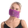 Kreatywny Lampart Tassel Maski twarzy Moda Trend Nightclub Bar Maski zmywalne Wielokrotnego użytku 4 Maska Party