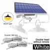 Actualización de luz colgante solar, luz colgante Solar de doble cabeza, lámpara Solar para interiores y exteriores, resistente al agua IP65, Eclairage Exterieur