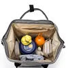 Neu-Mode Mumie Mutterschaft Windel Tasche Marke Große Kapazität Baby Windel Tasche Reise Rucksack Designer Pflege Tasche für Baby Pflege
