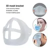 Supporto per maschera per bocca 3D Supporto per assistenza alla respirazione Supporto per cuscino interno Supporto per maschera in silicone Maschere per bocca traspiranti a 3 strati