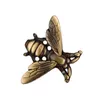 Pins Broschen Savoyshi Lustige Bronze Biene Brosche Pin für Herrenanzug Mantel Abzeichen Pins Schmuck Lapel Geschenk Neuheit Tierhemd Accessor6209657