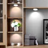 Мини -светодиодная потолочная светильница Круглая поверхность монтированная 3W 220 В крытый кухонный шкаф Spotlight 4871049