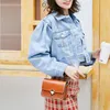 New-Women Bag Metal Lock Casual Chain Shoulder Messenger Bag Small