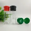 Plastic Spice Salt Pepper Shakers Seasoning Jar Can Barbecue BBQ Condiment Vinegar Bottle Kitchen Cruet Container Kitchen Tools BH3489 DBC