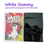 3 5G Mylar Bags White Gummy Og Kush Packaging Purple Punch Holographic Packaging Proof