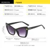 Gato olho de moda feminina óculos de sol homens design vintage óculos de sol plástico uv40018845300