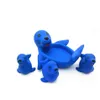 Giochi d'acqua per il bagno del bambino Uno che supporta tre animali galleggianti Set di giocattoli da bagno con suono Attrezzatura da nuoto per bambini Bambini
