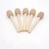 Wooden Honey Stick 8cm 10cm Mini Wood Honey Dipper Stirrer Baking Kitchen Accessories Wedding Party HHA1570