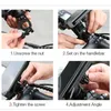 Cross Country Sports Antishake Smart Phone Holder Universal 360°rotating Adjustable Bicycle Holder Motorcycle Handle Mobile Phone5434550