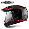 NENKI Black Motorcycle Helmet Motorcycle Full Face Helmet Motocross Men's Adventure Downhill DH Racing Casco Moto ECE1