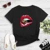 Femmes designer d'été Tshirts Dollar Imprimé Fashion Street Street Short Tees Tops Couleur solide T-shirts Femmes Vêtements 2020 NE4521904