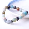 8MM Women Men Designer Strand Bracelets Luxury Natural Stone Healing Crystal Stretch Beaded Bracelet Precious Gemstone Round Bracelets Jewelry