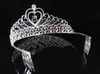 JaneFashions Quinceanera Sweet 15 piętnaście 15. urodziny Coronas de Clear White Austriacki Rhinestone Tiara Crown Y200807