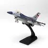 SYWJ Diecast Alloy F16 Fighter Jet Aircraft Model Toy with Bracket Sound Lights Pull Back Christmas Kid Birthday Boy Gift Co3763596