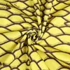 Yaz 2 Parça Kısa Set Kadın Bir Omuz Sarı Kapalı Kırpma Üst Ekose Şort Boho Tracksuit Suits AssU20101