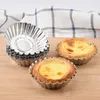 Egg Tart Mold 7 centímetros de diâmetro Tinplate Bolo Muffin Fruit Egg Tart Mold Non-Stick Pie Pan Bakeware