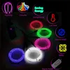 Enseigne au néon Flexible 10 couleurs LED bande lumineuse pour 300CM EL câble métallique Tube lumières froides lueur fête Auto décoration de voiture avec onduleur 12V