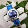 Asien ETA 2813 Rörelse Fabriksprodukti 40mm Blå Ring Automatisk Mekanisk Bi-Directional Rotating Bezel Mens Watch 116622 Klockor