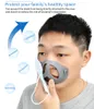3Dマスクブラケットの内部支持口紅保護シリコーンスタンドのフェイスマスクの強い通気性弁口のクールなホルダーフレーム再利用可能なDHL