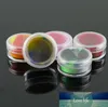 Half of ball rubber wax containers silicone dab jar vape holder hho oil extractor dry herb concentrate storage box 5ml SN2256