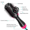 1000W Hair Dryer Air Brush Styler and Volumizer Hair Straightener Curler Comb Roller One Step Electric Ion Blow Dryer Brush3238360