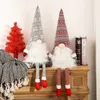 Kabouter kerstboom topper Zweedse Tomte Gnome ornamenten Santa kabouters pluche Scandinavische kerstversiering vakantiehuis decor JK2008PH