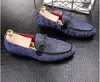 Männer Mode blau Casual Faulenzer Frühling Herbst Spitz Quasten Slip auf Turnschuhe Männlichen Atmungsaktive Kristall Freizeit Schuhe