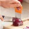 Multi-functie Groente Cutter Love Heart Cover Plastic Handvat Uien Tomaat Wortel Slicer Keuken Roestvrij staal Cutters 1 8ZL G2