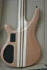 Anpassad 4 String Bass Rosewood Neck Thru Body, 24 Frets, Aktiva Pickups Kina Elektrisk Gitarr Bass