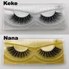 New 30 pairs of fake eyelashes imitation mink hair suit natural eye tail elongated 3D eyelashes curled soft fine eyelashes6481836