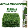 15/18/20 pces 40x60cm Artificial Privacy Screen Hedge,Greenery Ivy Privacy Fence Screening for Both Outdoor or Indoor Decoration1