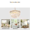 CRESTECH Luxuriöses Wohnzimmer Esszimmer Kristall penadant Lampe Haushaltsbekleidungsgeschäft Boutique Dekorative Kronleuchter Beleuchtung