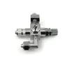 YS ST-7 Mini Automatic Paint Spray Gun, Hight Atomization, 1.0mm Rostfritt Stål Nozzle Part, Aluminium Kropp