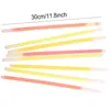 24 stks Glow Stick Kleur Armband Kettingen Neon Plastic Wand Nieuwigheid Speelgoed LED Flash Stick Lights Stick Vocal Concert Bar Party Cy BH2177