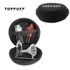 Toppuff Snuff Bag Set Glas Snuff Sniffer Snirt Dispenser + Glazen Pil Fles + Plastic Trechter + Snuff Jar met Lepel