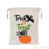 Hot Halloween Candy Bag Sack Treat ou Trick Pumpkin Impresso Big Sags Balloween Festival de Festival de Festas de Natal