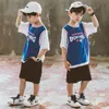 Kids Boy Basketball Jerseys Ginásio Travelsuit para meninos Camiseta de Baloncesto Crianças Novas jerseys de basquete personalizado