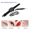 Professional Microblading Machine Pen Swatch Digital Rotary Tattoo Machine Gun for Permanent Makeup 3D Embroidery Eyebrow Lip PMU Supplies