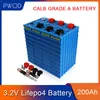 PWOD 16PCS GRADE A 3.2V 200AH CALB lifepo4 Battery Lithium Iron Phosphate Cell solar12V 24V 48V cells pack EU US TAX FREE