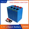 PWOD 16PCS GRADE A 3.2V 200AH CALB lifepo4 bateria de lítio de fosfato de ferro de células células solar12V 24V 48V embalar UE US TAX FREE