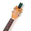 50 sztuk całego LCD Clipon Electronic Guitar Guitar Tuner for Chromatycznego skrzypiec Ukulele Guitar6272817