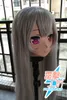 (RK MASK 03) Handgemachte Female-Silikon-Gummi-Gesichtsmaske Cosplay Kigurumi DWT Puppe Kigurumi Japanische KIG Anime Rollenspiel-Maske