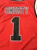 Herren Sunset Park #1 Basketball-Trikotsy Red High School Film Ed Jerseys Größe S-2xl