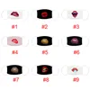 DHL Sexy lips designer face mask 3D printing adjustable protective mask dust and haze with PM2.5 filter cross-border breathable face masks